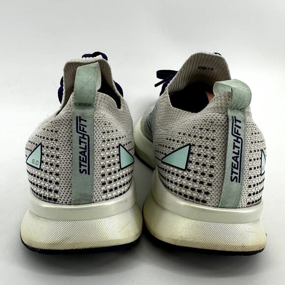 Brooks Levitate Stealthfit 5 Running Shoes Lace Up Low Top Knit Gray Blue 10.5 - Picture 5 of 7